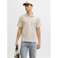 Jack & Jones Fodboldtrøje 'JJEAustin' hvid / hvid-meleret