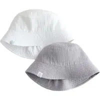 Next Hat grå / hvid