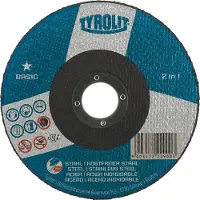 Tyrolit BASIC* skæreskive 125 x 1,6 x 22,23 A 46 Q- BFB - (25 stk.)
