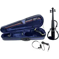 Gewa EViolin Electric Violin Package Black