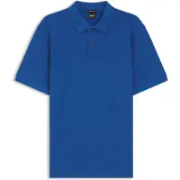 BOSS Pallas poloshirt i bomuldspiqué med broderet logo