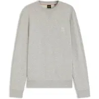 BOSS BOSStil mænd. 50509323 Westart-sweatshirt i lysegrå (S), Casual, Bomuld