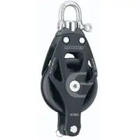 Harken Enkelt Drejelig Blok Med Becket 80 Mm
