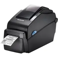 Bixolon SLP-DX220 - Etiketprinter - direkte termisk - Rulle (6 cm) - 203 dpi - op til 152 mm/sek. - USB, LAN, seriel - mørkegrå