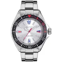 Nautica Herreur NAPCPS905 Sølvfarvet/Stål Ø46 mm