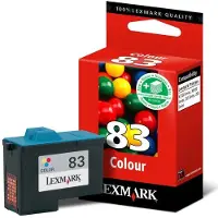 Lexmark Blækpatron 3-i-én farve Nr 83 29ml