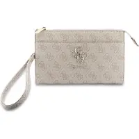 GUESS 4G Metal Logo Universal telefonetui med skulderrem - Pink
