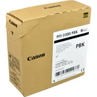 Canon PFI-3300 PBK - 330 ml - foto-sort - original - blækbeholder - for imagePROGRAF GP-2600S, GP-4600S, GP-6600S, PRO-2600, PRO-4600, PRO-6600