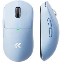 MCHOSE A5 V3 Ultra Lightweight Wireless - Gaming Mus - Optisk - 6 knapper - Blå