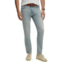 Superdry Superdrytil mænd. M7010888A Vintage Slim Jeans blå (36/32), Casual, Bomuld, Denim