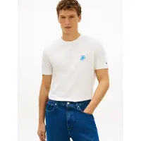 Tommy Hilfiger Bluser & t-shirts azur / hvid