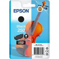 Epson 250 - 5.3 ml - sort - original - blister med RF/akustisk alarm - blækpatron - for P/N: C11CL95401, C11CL95402