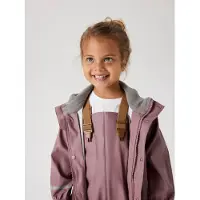 Name it Regntøj - PU - Noos - NknDry10 - Wistful Mauve - - 3 år (98) - Regntøj