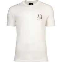 Armani Exchange Bluser & t-shirts taupe / hvid