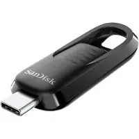 SanDisk Ultra Slider - USB flashdrive - 128 GB - USB-C 3.2 Gen 1