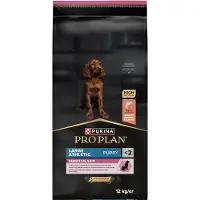 Purina Pro Plan Large Athletic Puppy Sensitive Skin Laks - Økonomipakke: 2 x 12 kg