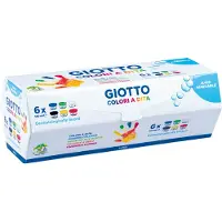 FILA Fingerfarver 6x100 ml GIOTTO FINGER PAINT