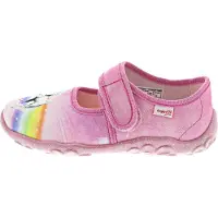 Superfit Hjemmesko 'Bonny' gul / lyselilla / lys pink / hvid