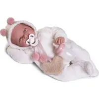 MuÑecas Antonio Juan Nyfødt Carla-plysdukke