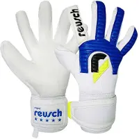 Reusch Målmandshandske Legacy '86 Advance - Hvid/Blå, størrelse 8