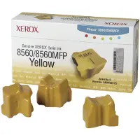 Xerox Fast blæk gul 3stk 3.400 sider 108R00725 Modsvarer: N/A