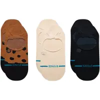 Stance Leopard Usynlige Strømper 3 Par