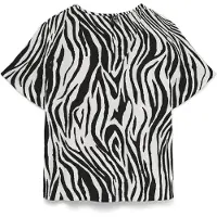 Vero Moda Bluse 'VMMYMILO' greige / sort