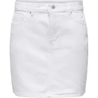 ONLY Nederdel 'ONLStella' white denim