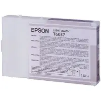 Epson T6057 Blækpatron Ljussort T6057 Modsvarer: N/A