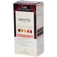 Phyto Paris PHYTOCOLOR Hårfarve 1 stk. 6.66 Intensives Kirschrot Hellbraun