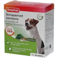 Beaphar fårefedt med tang mini bonbons til hunde