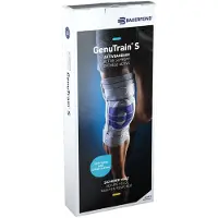 Bauerfeind GenuTrain 8 S, knæbandage, blå