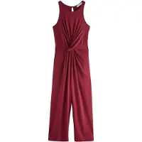 Next Jumpsuit mørkerød