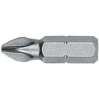 Witte Ph2 1/4´´ 25 Mm Phillips Phillips-skruetrækkerbit 100 Enheder