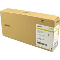 Canon PFI-707 Y - 700 ml - gul - original - blækbeholder - for imagePROGRAF iPF830, iPF830 MFP M40, iPF840, iPF840 MFP M40, iPF850, iPF850 MFP M40