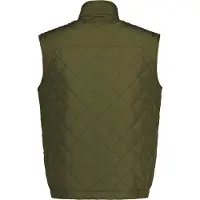 Gant Ganttil mænd. 7006341 Quiltet vindjakkevest grøn (XXL), Casual, Klassisk, Polyester, Uden ærmer/stropper