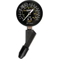 YATO kompressionsmanometer med konadapter 7300