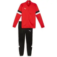 Puma Træningsdragt 'Team Rise' orangerød / sort / hvid