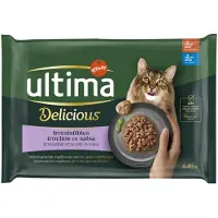 Affinity Ultima Økonomipakke: 96 x 85 g Ultima Cat Sterilized - Okse & Tun