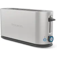 Taurus Mytoast Legend, 2 disk(er), Rustfrit stål, Rustfrit stål, Knopper, Drejning, Niveau, 1000 W, 26 cm