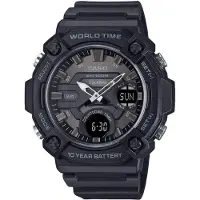Casio Aeq-120w-1b 53.3mm 10atm Quartz Analogue/digital Ur