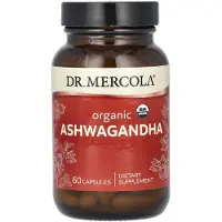 Dr. Mercola , Økologisk Ashwagandha, 60 Kapsler