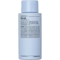 J Beverly Hills Blue Blonde Toning Shampoo med kokosnøddeolie til dyb konditionering 12 oz