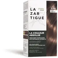 Lazartigue La Couleur Absolutt 5,00 Let kastanje - Permanent h?rfarve med botaniske ekstrakter - n?rende farve og skinne - fri for ammoniak PPD -