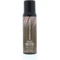 Keratherapy Keratin Infused Perfect Match Grey Root Concealer Spray Lysebrun 3 oz 118ml - Root Cover Up Spray til at skjule gr? r?dder - Keratin
