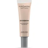 Mádara SKINONYM Semi-Matte Peptide Foundation Flydende foundation 30 ml #20 Ivory