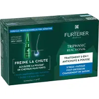 Rene Furterer Triphasic Reactional Anti-Hair Loss Treatment Ampoules 12 X 5ml