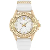 Philipp Plein Dameur PWOFA0125 Majesty Sølvfarvet/Gul guldtonet