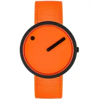 Picto R44007-R008 Orange/Tekstil Ø40 mm