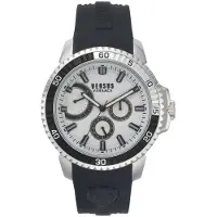 Versus by versace Herreur VSPLO0119 Aberdeen Hvid/Gummi Ø45 mm